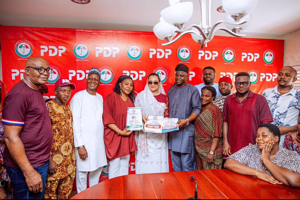 Supporters Hail Senator Natasha as She Submits PDP Nomination Form for 2027 Election