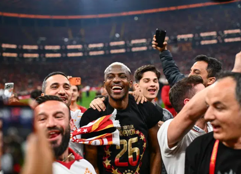 Obi celebrates Osimhen after Nigerian striker powers Galatasaray to Turkish league triumph