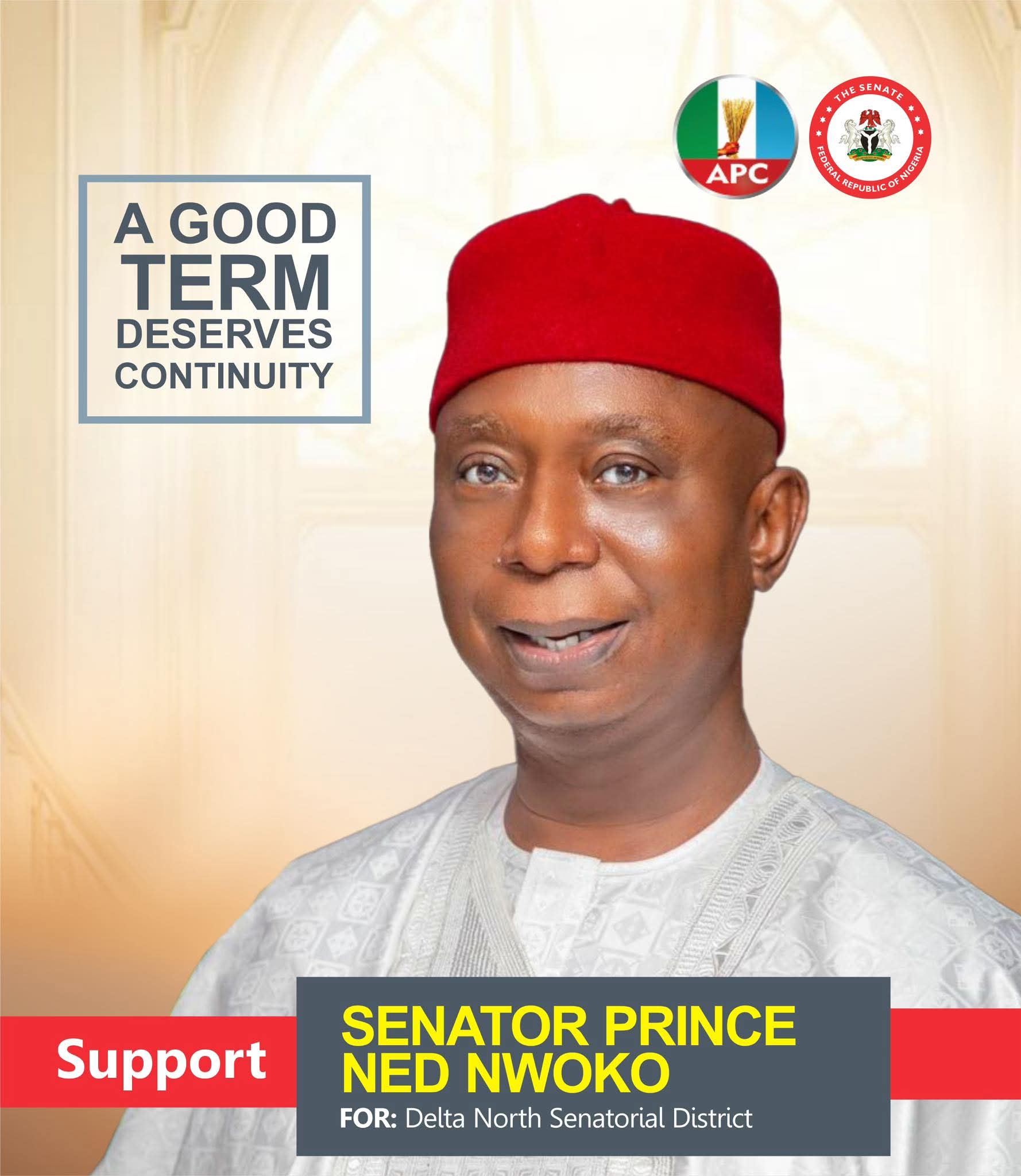 Senator Nwoko Highlights Development Records, Sets Sights on 2027 in Delta North
