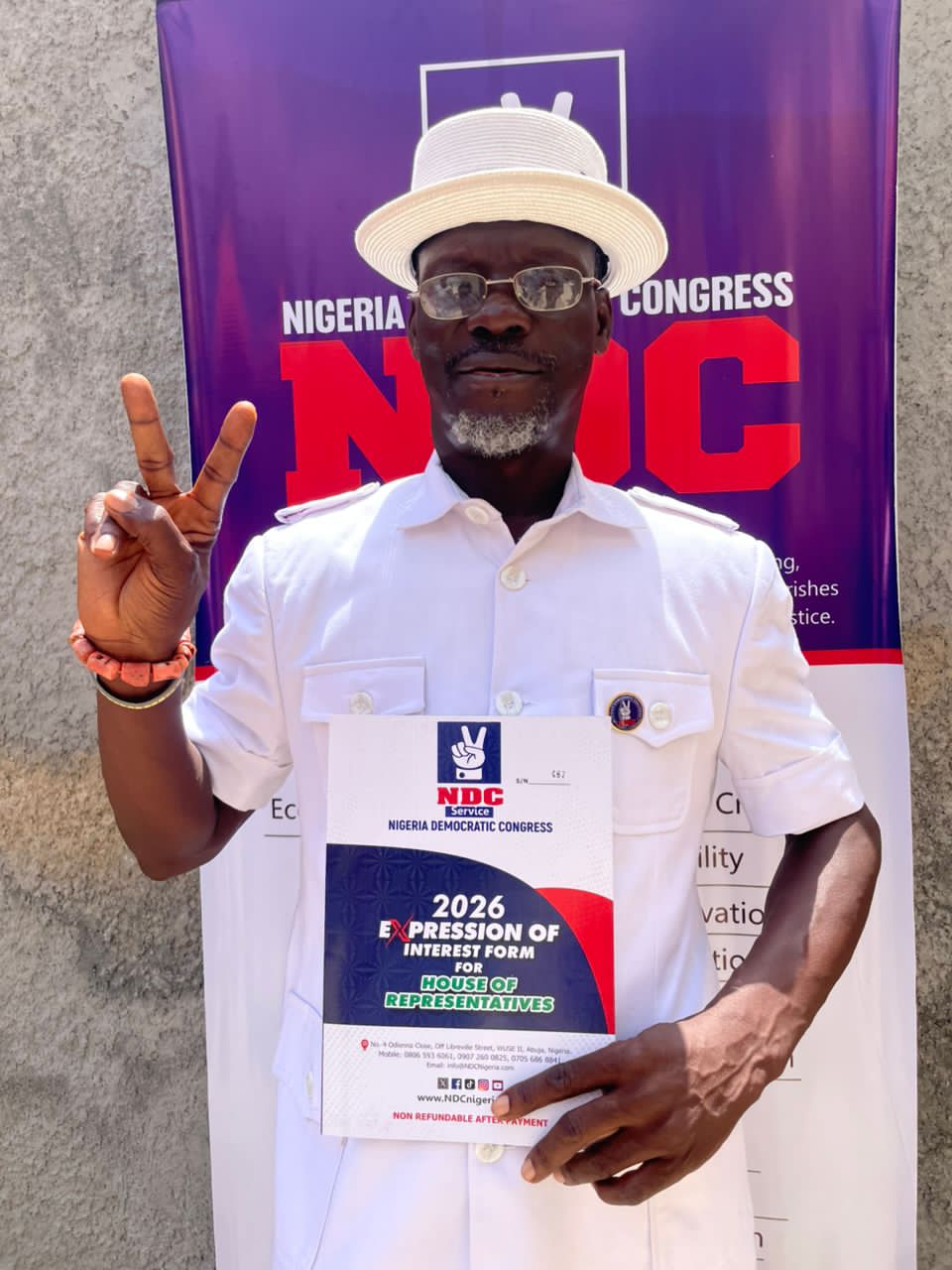 Mulade Launches 2027 Reps Bid, Picks NDC Nomination Form, Vows to Unite Warri Ethnic Nationalities