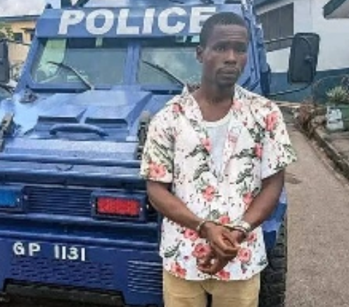 Security Embarrassment in Ghana as Man Allegedly Tries to Hijack Police Armoured Vehicle