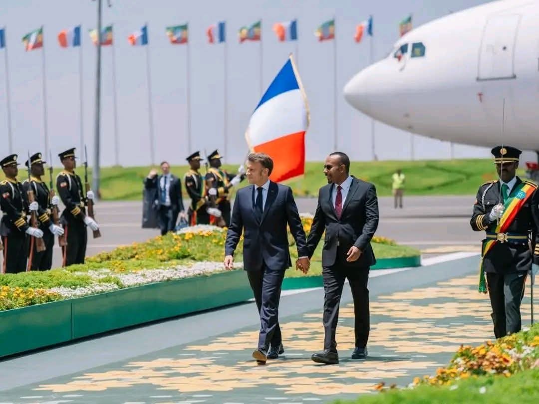 French President Arrives in Addis Ababa After Africa Forward Summit in Nairobi